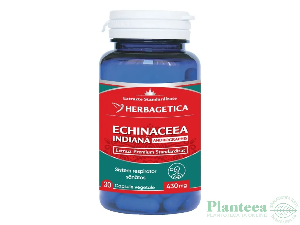 Andrographis [Echinaceea indiana] 430mg 30cps - HERBAGETICA