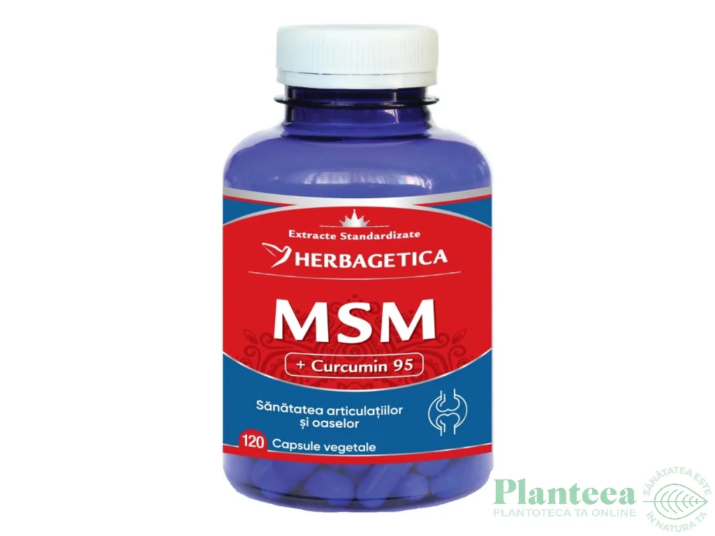MSM curcumin95 30cp - HERBAGETICA