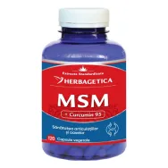 MSM curcumin95 120cp - HERBAGETICA