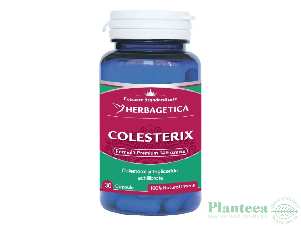 Colesterix 30cps - HERBAGETICA