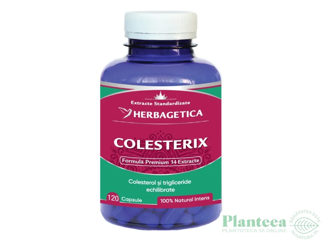 Colesterix 120cps - HERBAGETICA