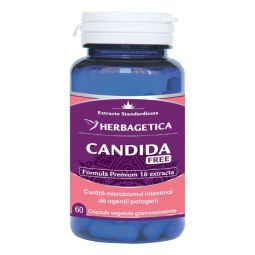 Candida free 60cps - HERBAGETICA