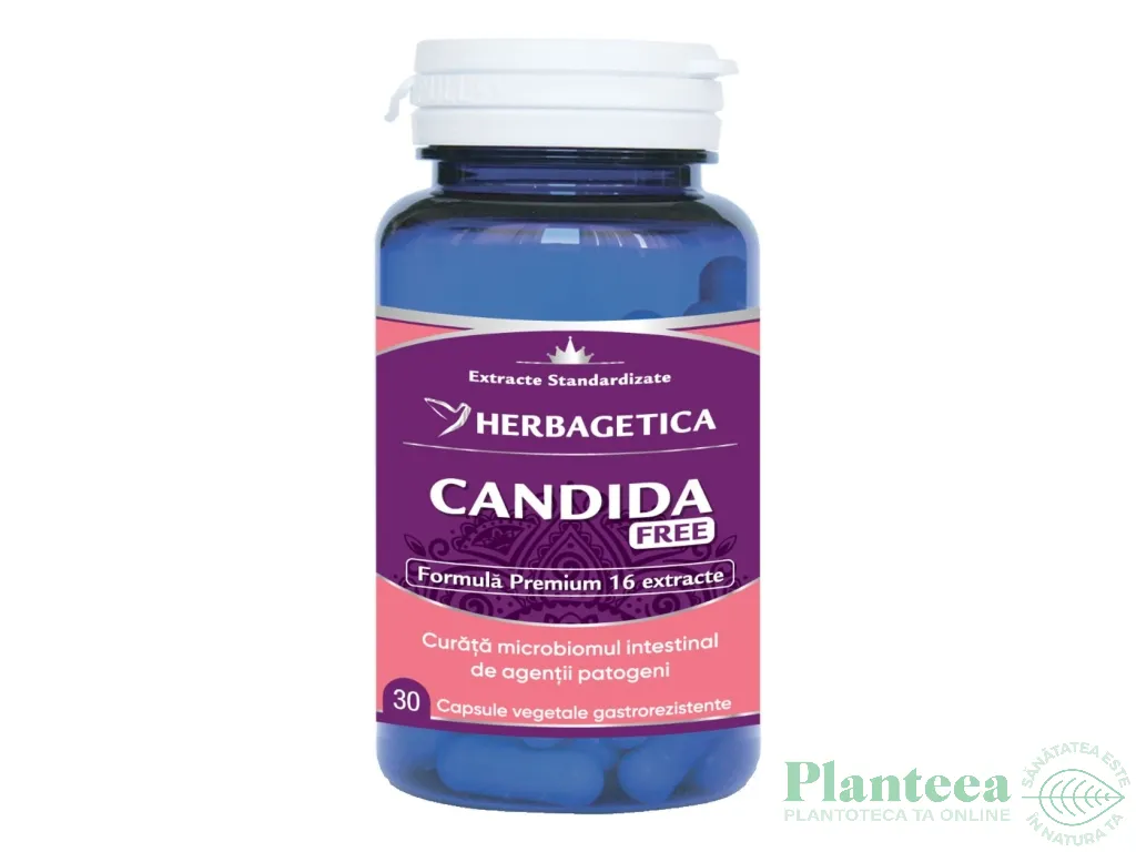 Candida free 30cps - HERBAGETICA