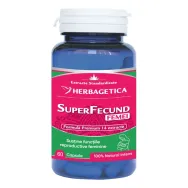 SuperFecund femei 60cps - HERBAGETICA