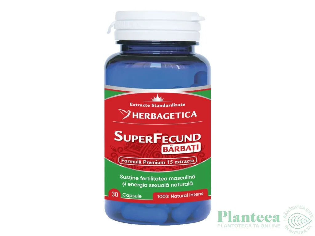 SuperFecund barbati 30cps - HERBAGETICA