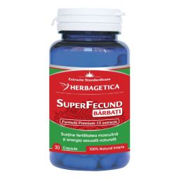 SuperFecund barbati 30cps - HERBAGETICA