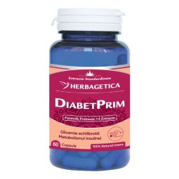 DiabetPrim 60cps - HERBAGETICA