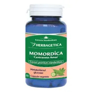 Momordica extract castravete amar 60cps - HERBAGETICA