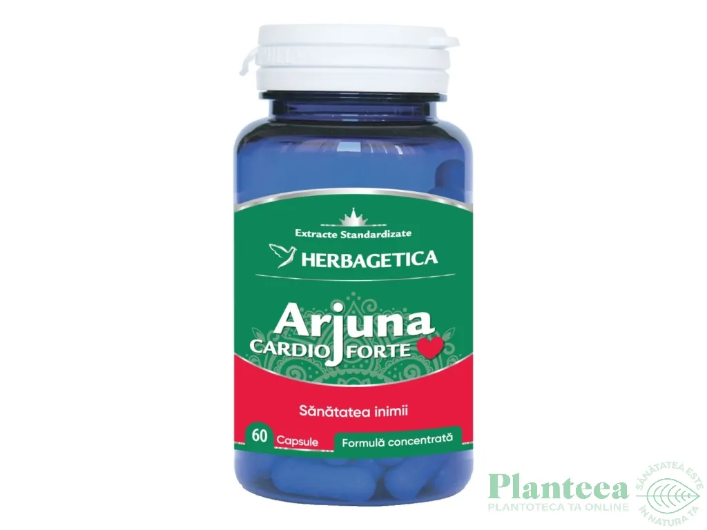 Arjuna Cardio Forte 60cps - HERBAGETICA