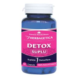 Detox suplu 1x60cps - HERBAGETICA