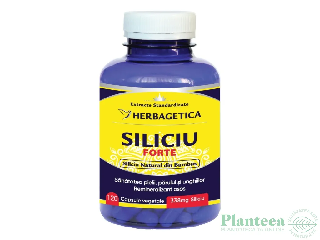 Siliciu forte 120cps - HERBAGETICA