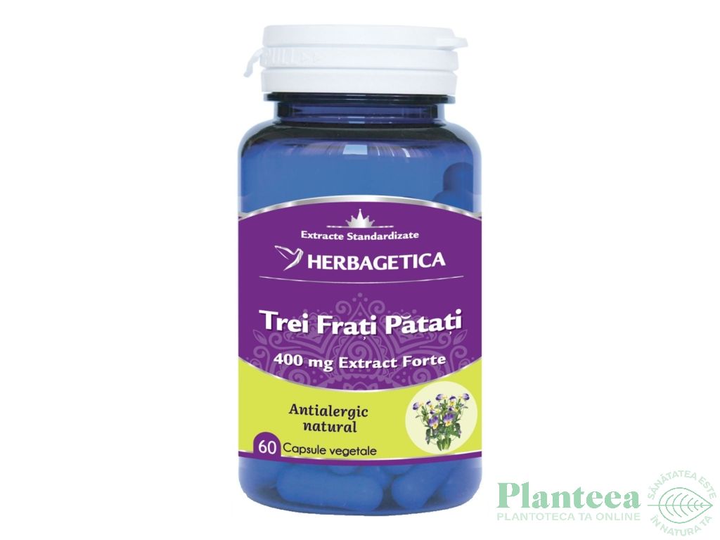 Trei frati patati 60cps - HERBAGETICA