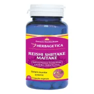 Reishi shiitake maitake 60cps - HERBAGETICA