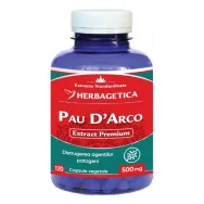 Pau D`arco 500mg 120cps - HERBAGETICA
