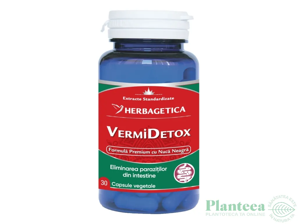 VermiDetox [antiparazitar] 30cps - HERBAGETICA