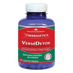 VermiDetox [antiparazitar] 120cps - HERBAGETICA