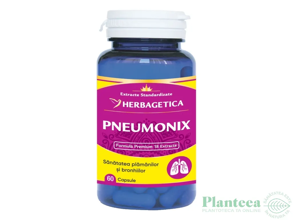Pneumonix 60cps - HERBAGETICA
