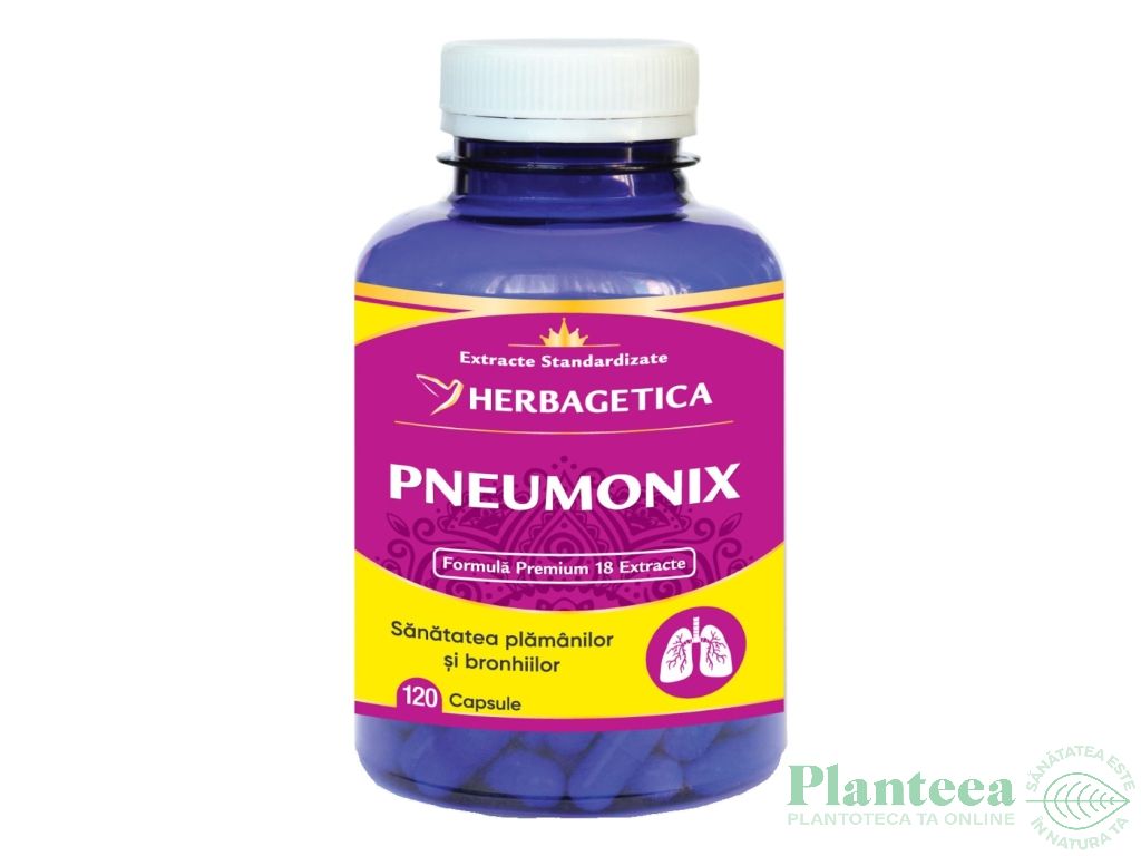 Pneumonix 120cps - HERBAGETICA