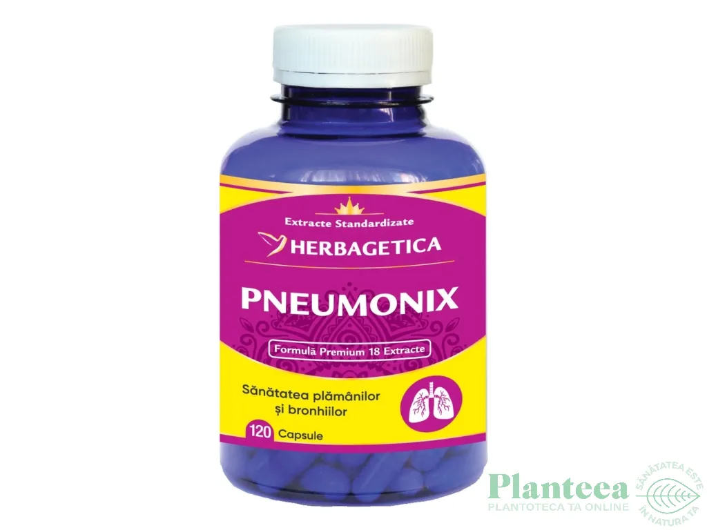 Pneumonix 120cps - HERBAGETICA