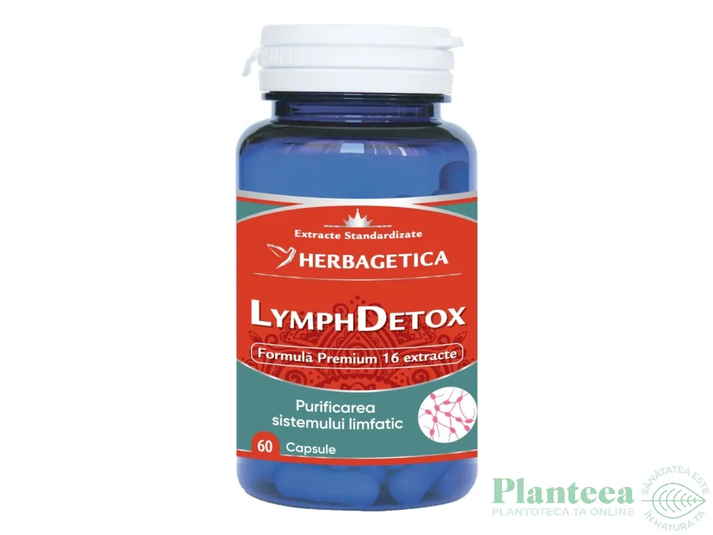 Lymph detox 60cps - HERBAGETICA