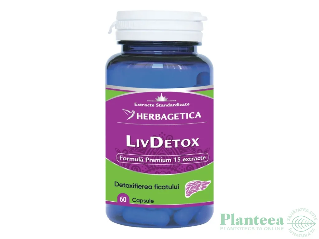 LivDetox 60cps - HERBAGETICA