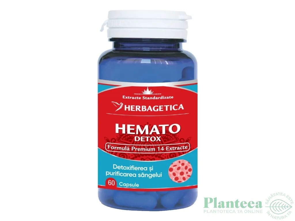 HematoDetox 60cps - HERBAGETICA