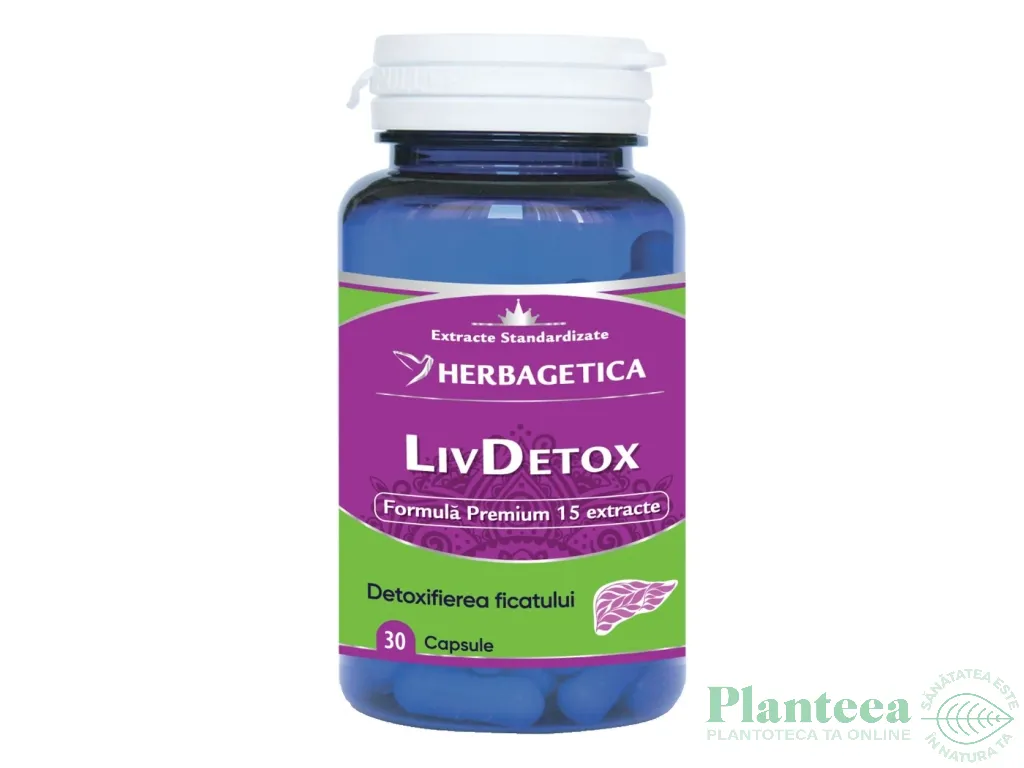 LivDetox 30cps - HERBAGETICA