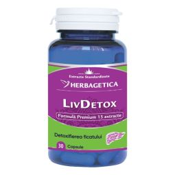 LivDetox 30cps - HERBAGETICA