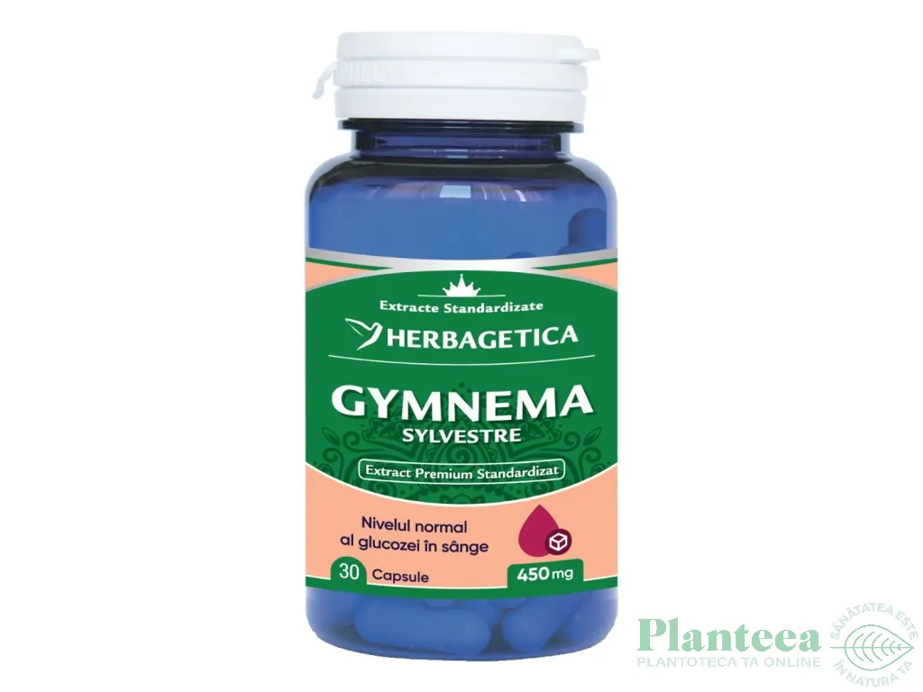 Gymnema sylvestre 450mg 30cps - HERBAGETICA