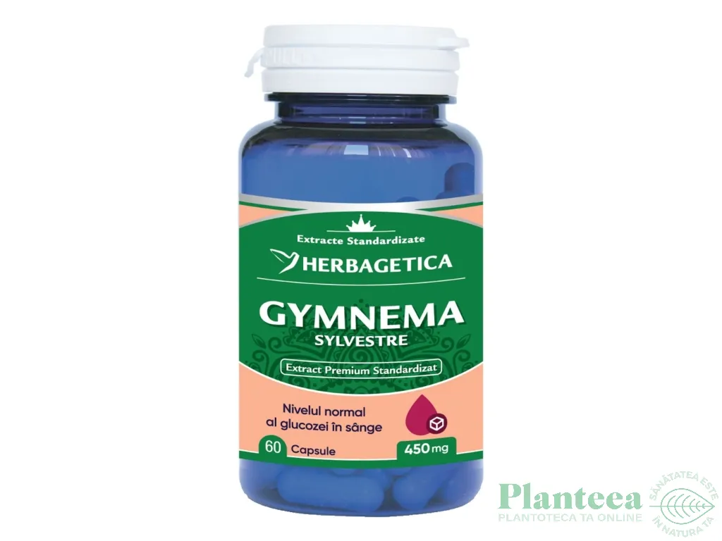 Gymnema sylvestre 450mg 60cps - HERBAGETICA