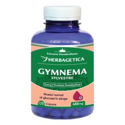 Gymnema sylvestre 450mg 120cps - HERBAGETICA