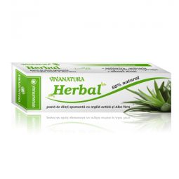Pasta dinti spumanta Herbal Activ 50ml - VIVA NATURA