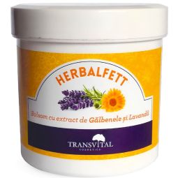 Balsam galbenele lavanda Herbalfett 250ml - TRANSVITAL