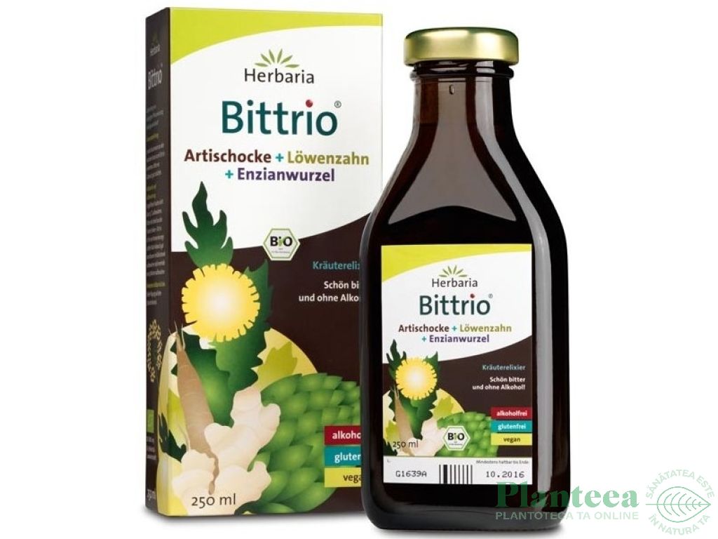 Elixir plante Bittrio eco 250ml - HERBARIA
