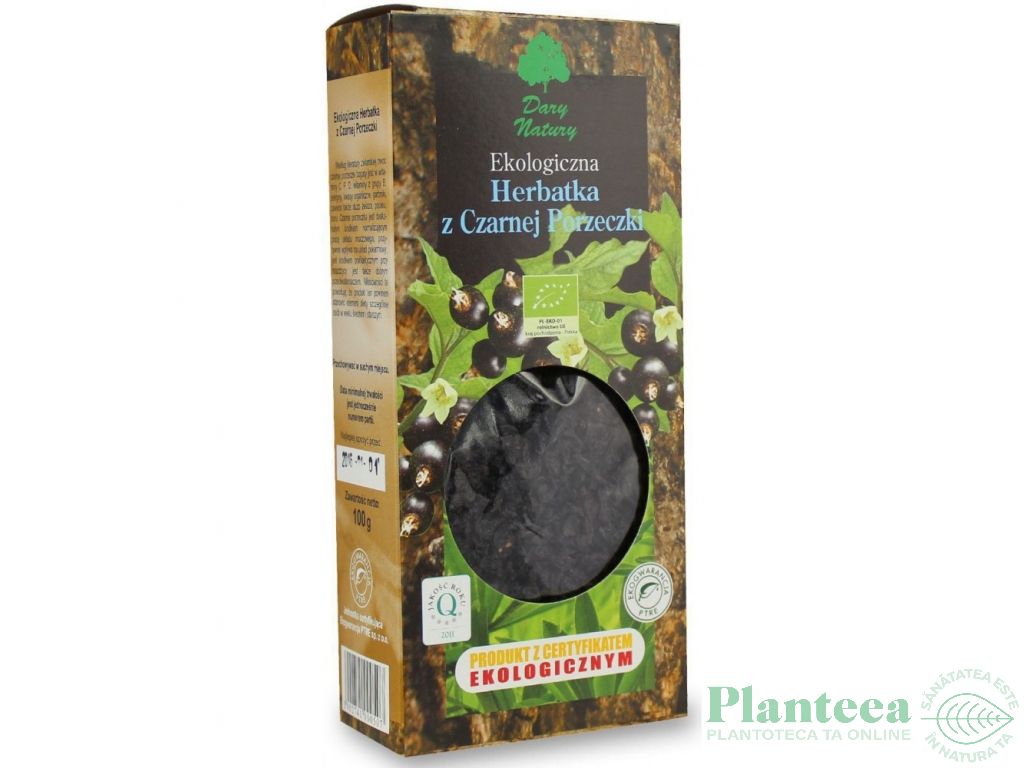 Ceai coacaze negre eco 100g - DARY NATURY