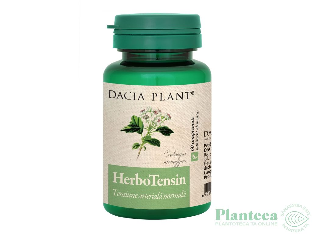 HerboTensin [Reglator tensiune] 60cp - DACIA PLANT