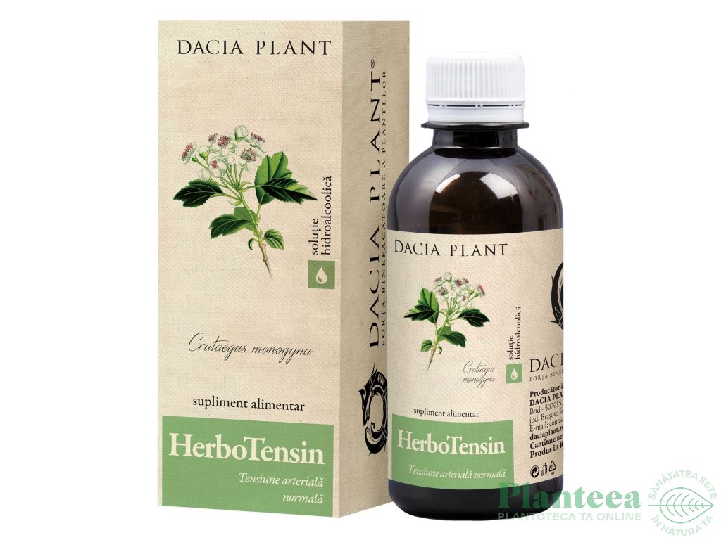 Tinctura HerboTensin [Reglator tensiune] 200ml - DACIA PLANT