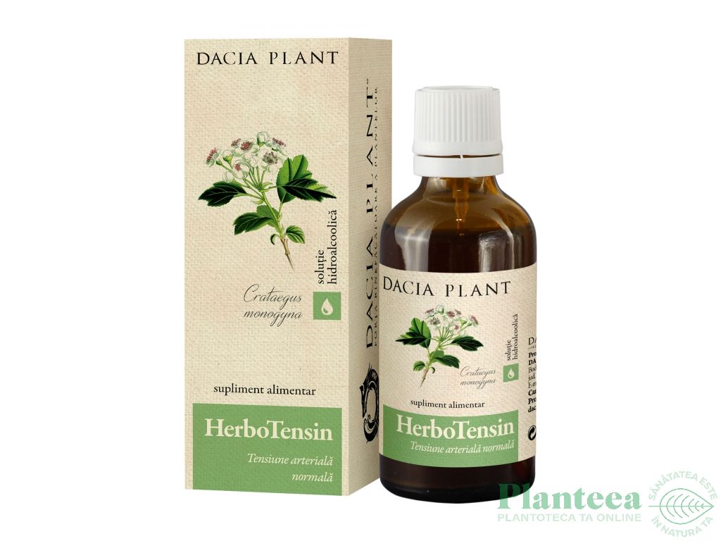 Tinctura HerboTensin [Reglator tensiune] 50ml - DACIA PLANT