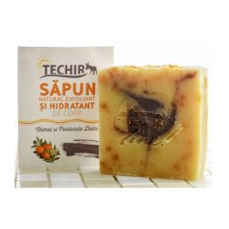 Sapun corp exfoliant hidratant namol portocale dulci 120g - TECHIR