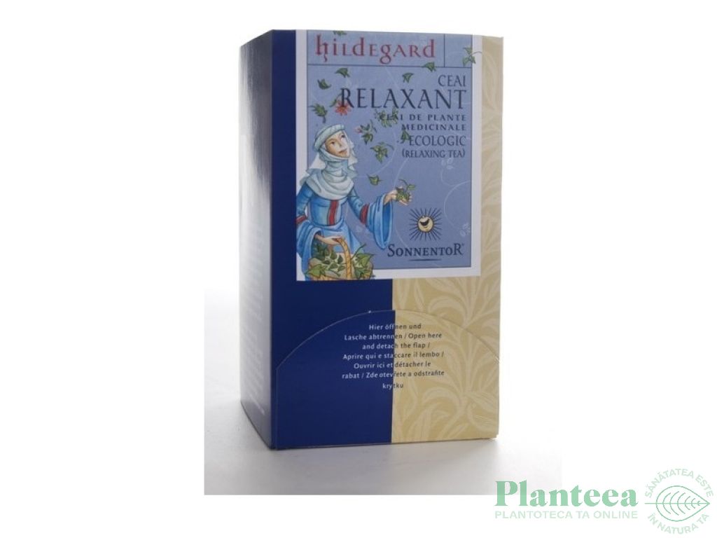 Ceai Hildegard relaxant eco 18dz - SONNENTOR