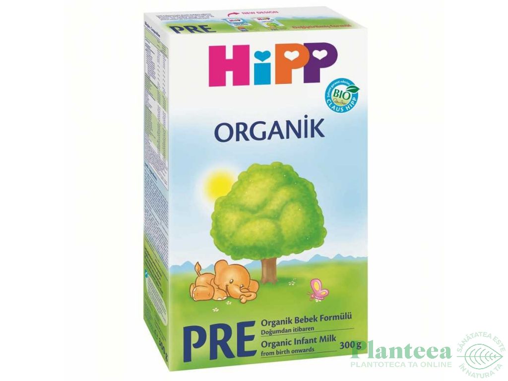 Lapte formula Pre +0luni 300g - HIPP ORGANIC