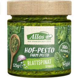 Pesto verde spanac eco 125g - ALLOS