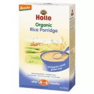 Porridge orez bebe +4luni eco 250g - HOLLE