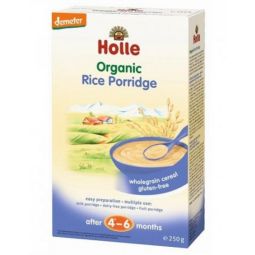 Porridge orez bebe +4luni eco 250g - HOLLE