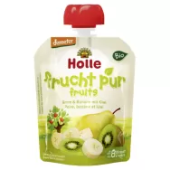 Piure pere banane kiwi bebe +8luni eco 90g - HOLLE