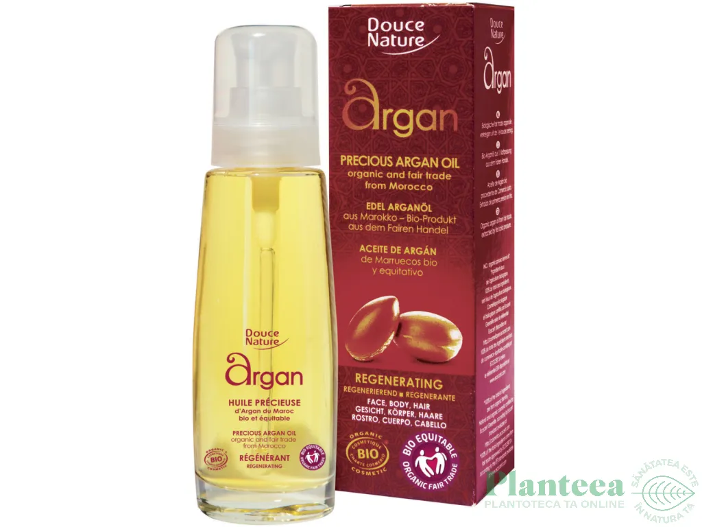 Ulei argan pretios Maroc 50ml - DOUCE NATURE