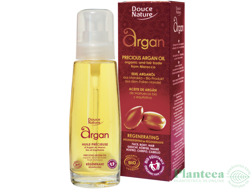 Ulei argan pretios Maroc 100ml - DOUCE NATURE