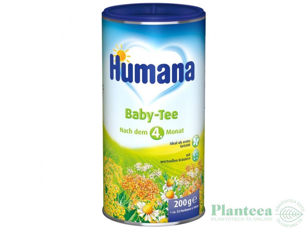Ceai instant stomacel bebe +4luni 200g - HUMANA