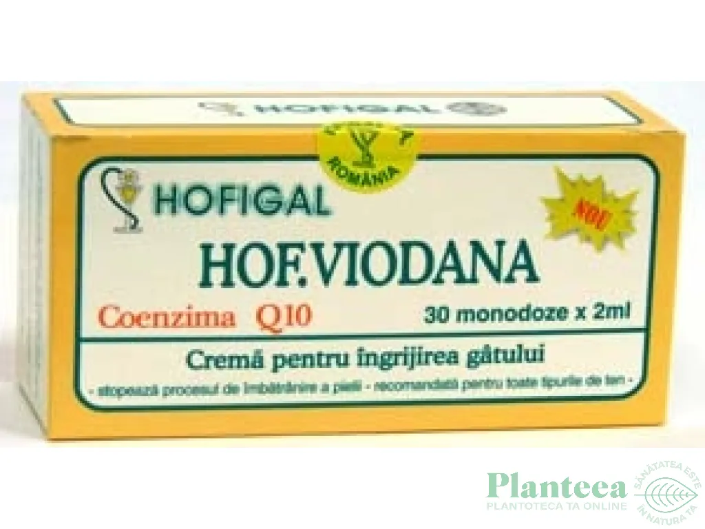 Crema ingrijire gat Viodana monodoze 30x2ml - HOFIGAL