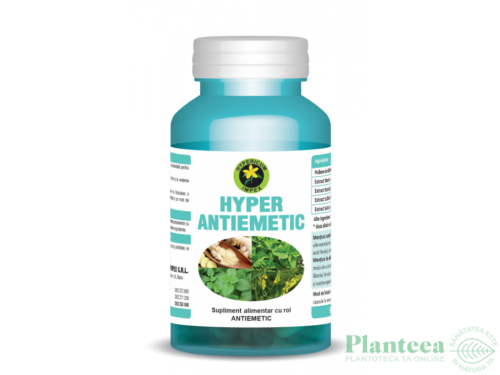 Hyper antiemetic 60cps - HYPERICUM PLANT